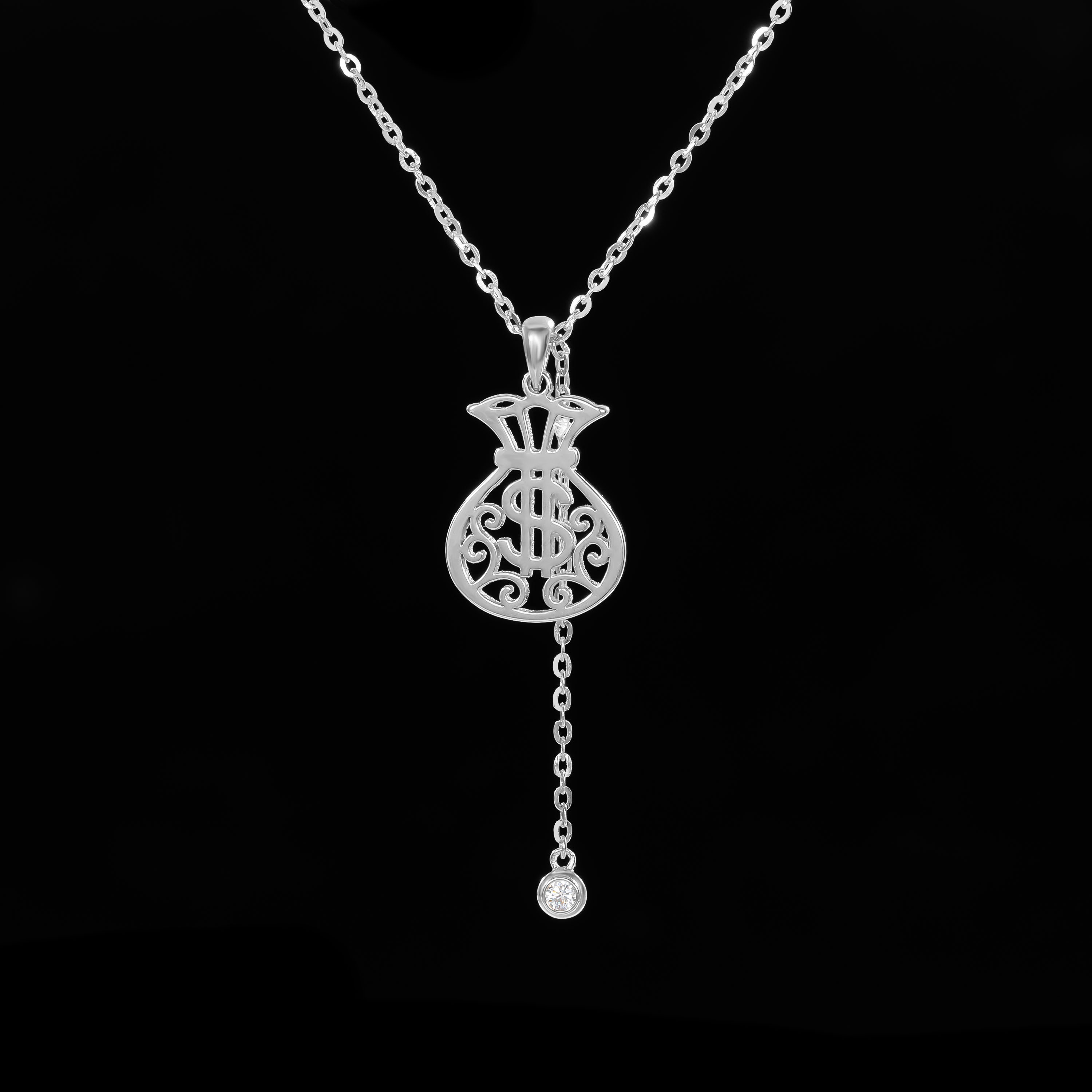 坠链均925银 ——木木（SA620）FD-1675B项链45厘米