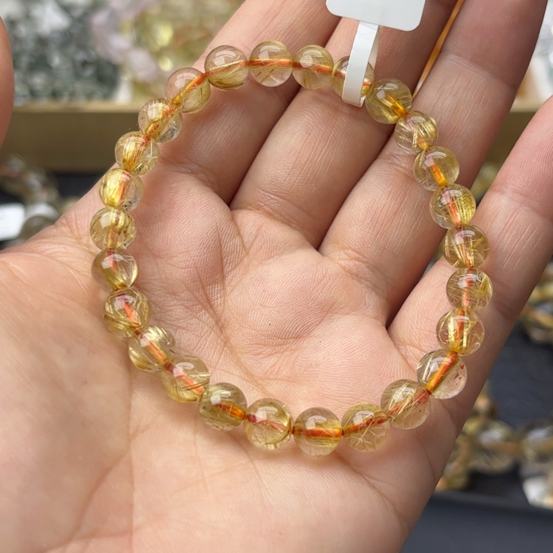 水晶手链未镶嵌天然