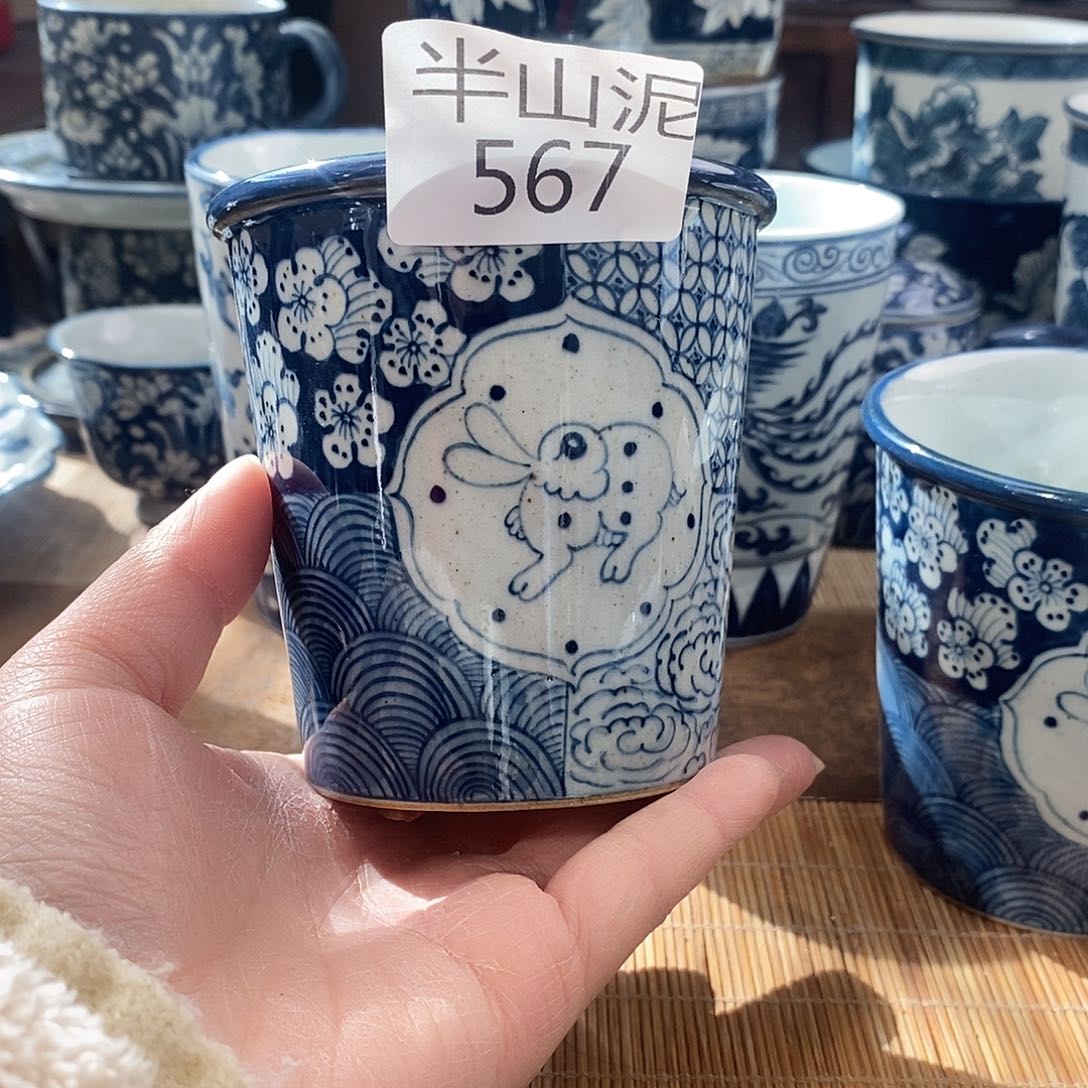 手工手绘青花陶瓷