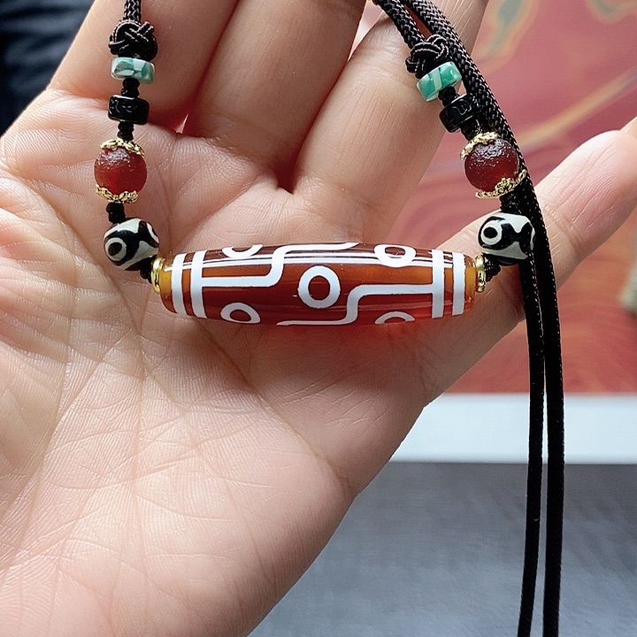 玛瑙/玉髓颈饰合金