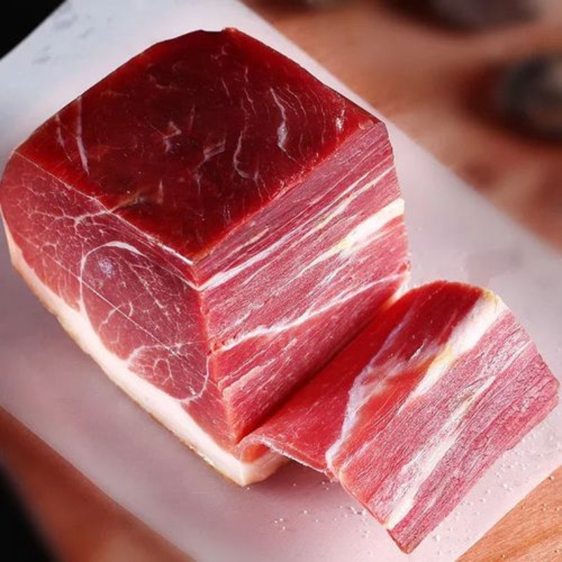 云小妹，三年半藏香猪，切片老火腿香味足盐度合适