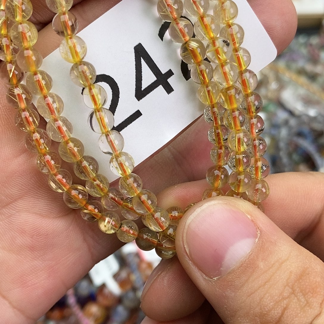 水晶手链未镶嵌手链