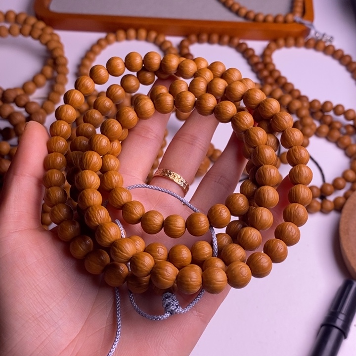 萌***宠手串/手链核桃聚宝盆脖挂