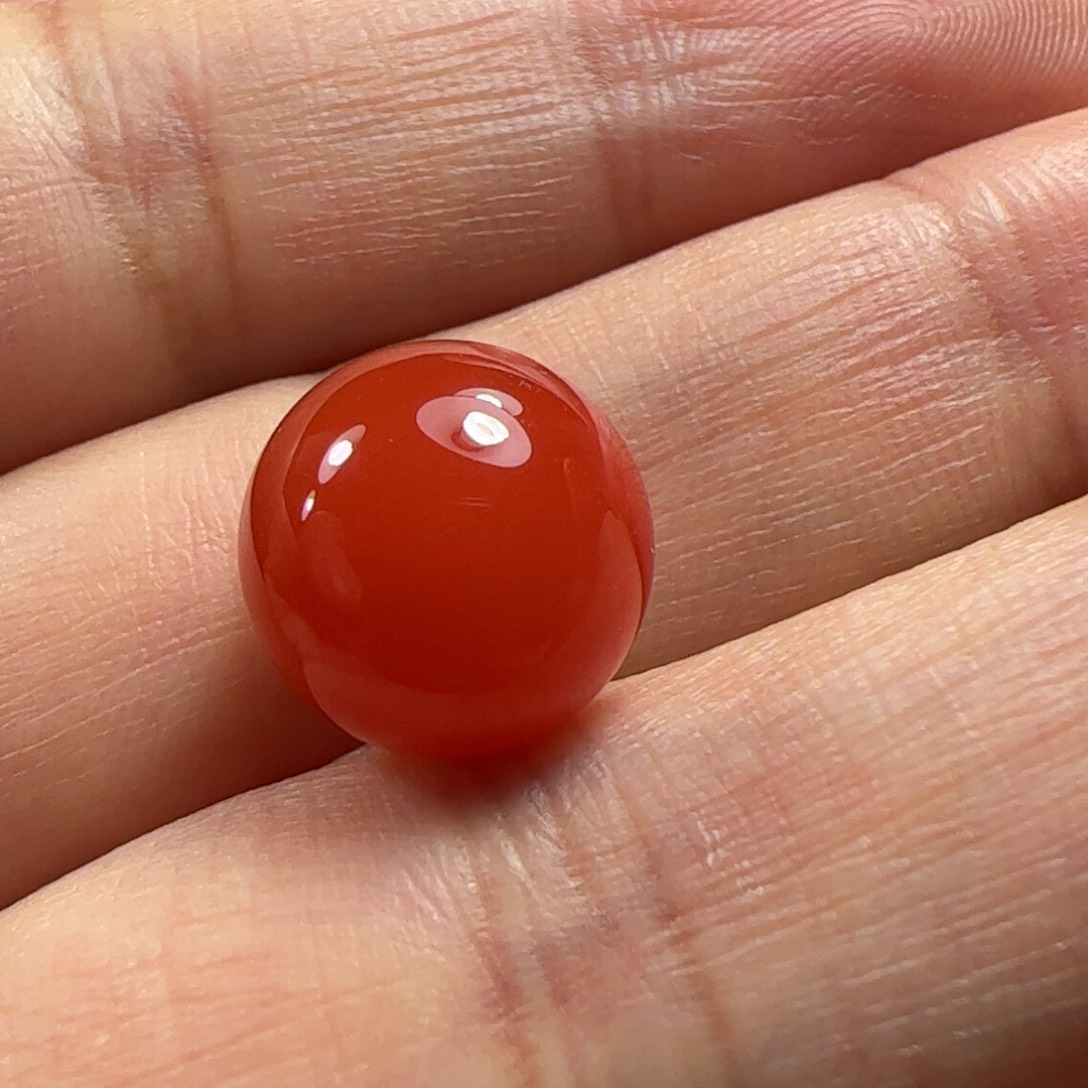 南红玛瑙珠子未镶嵌