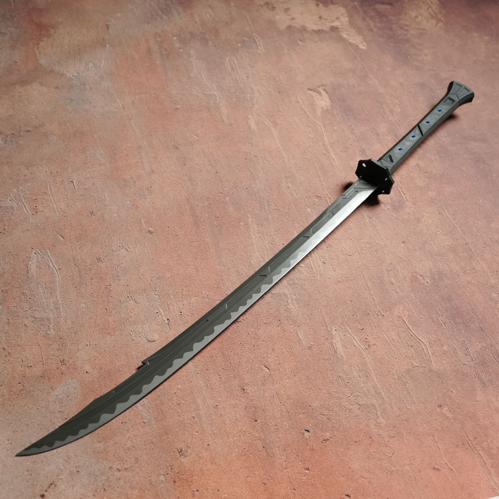 寒刃—御林军刀镀钛k鞘G10手柄战术刀户外未开刃收藏yl01