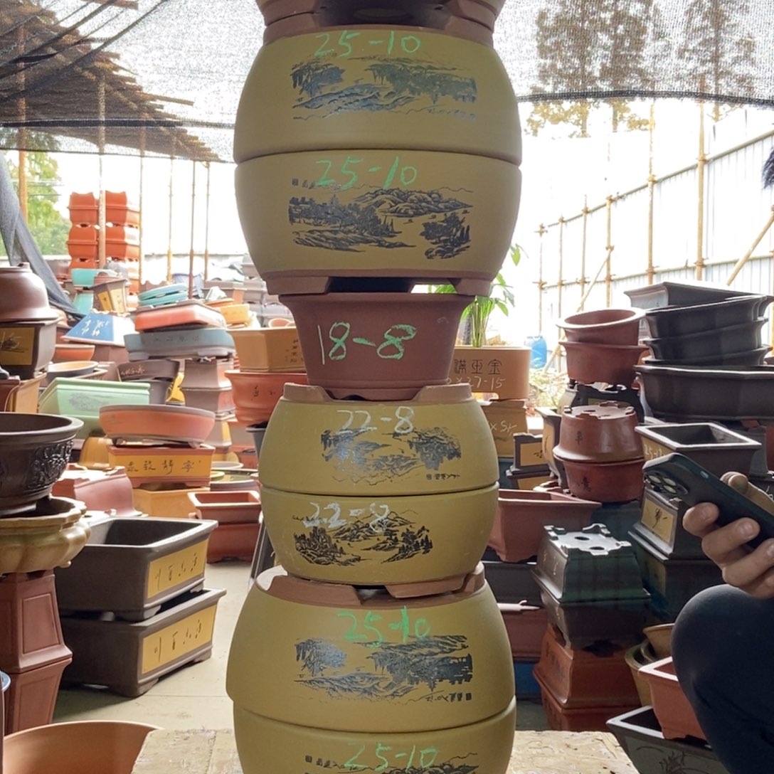 紫砂花盆紫砂紫砂