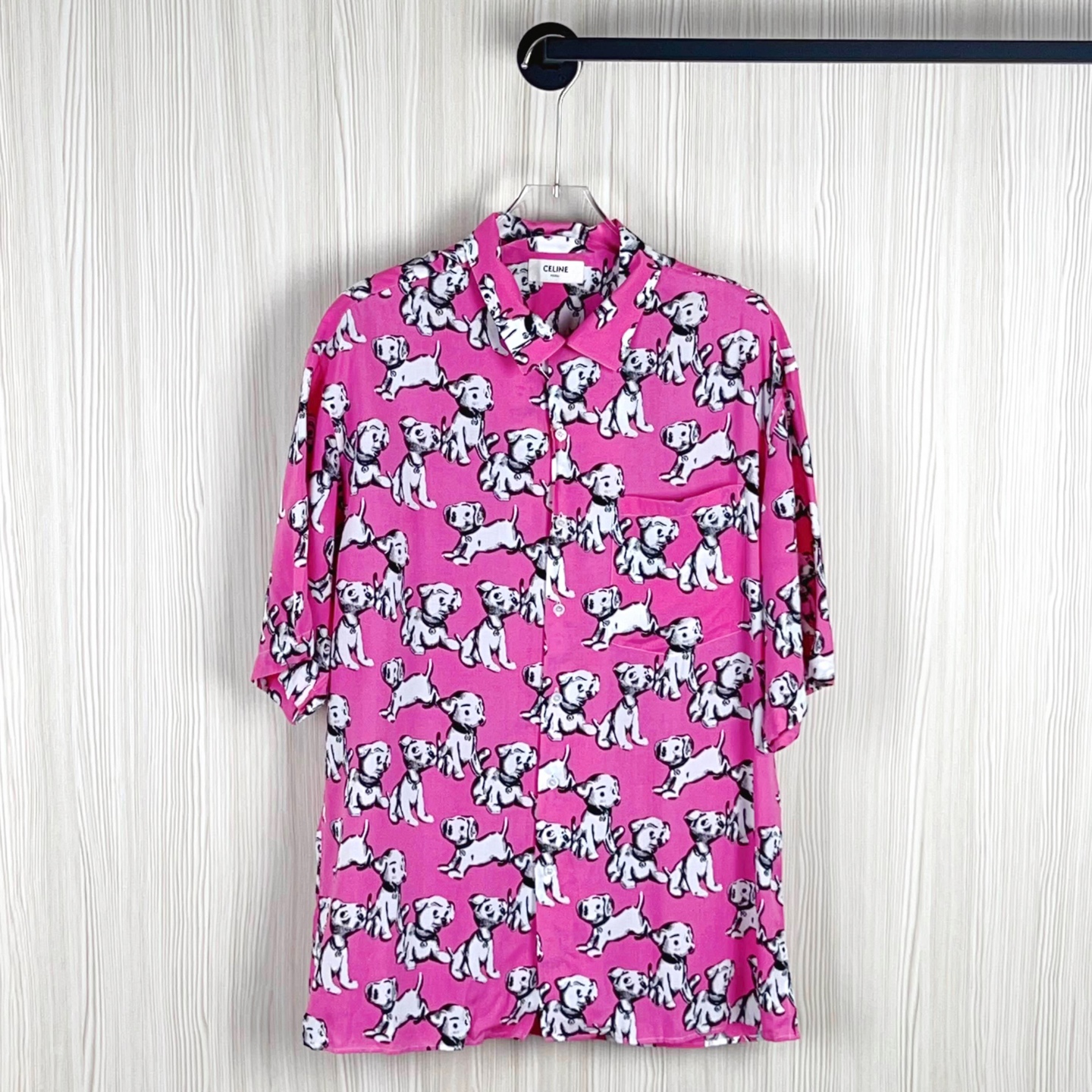 99新 Celine/思琳 衬衫短袖 尺码38/成色看直播 GSH0903