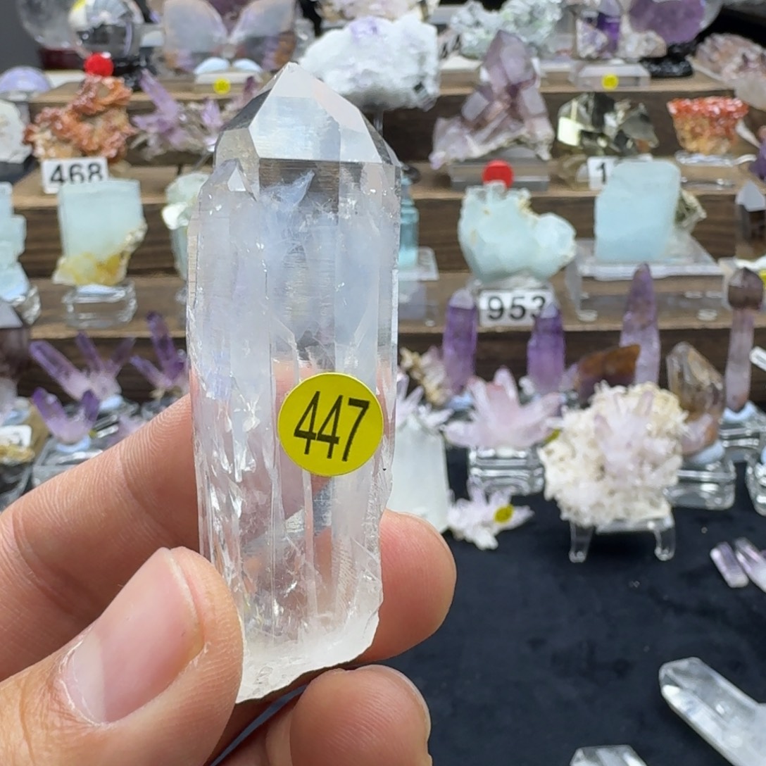 明***学未镶嵌珠宝半成品水晶
