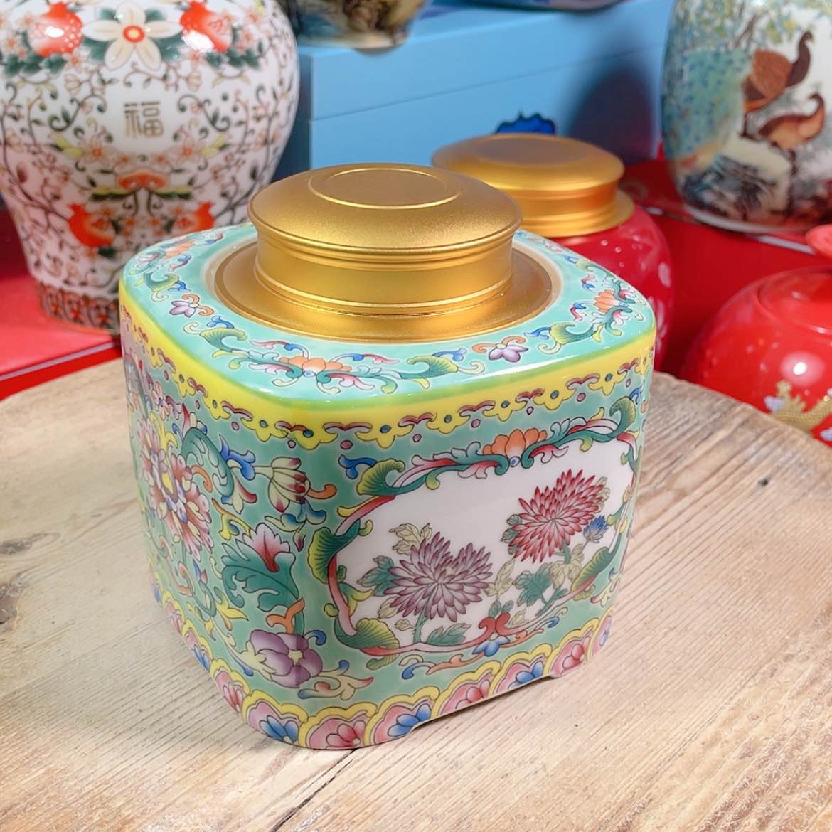【闪购商品】罐陶瓷茶叶罐密封罐