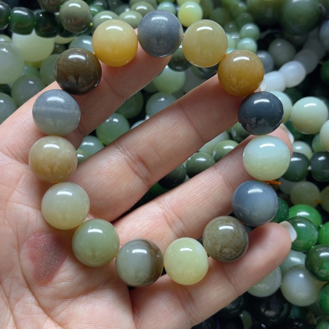 和田玉手链未镶嵌