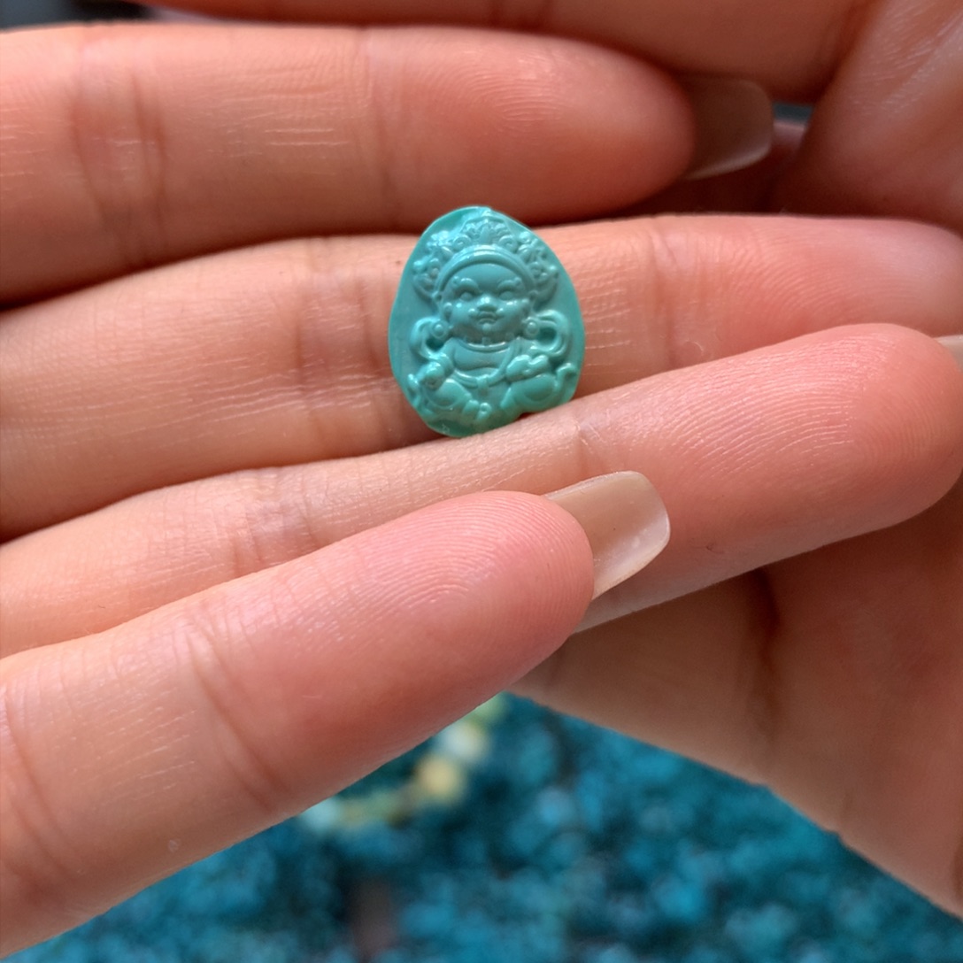 绿松石配饰未镶嵌