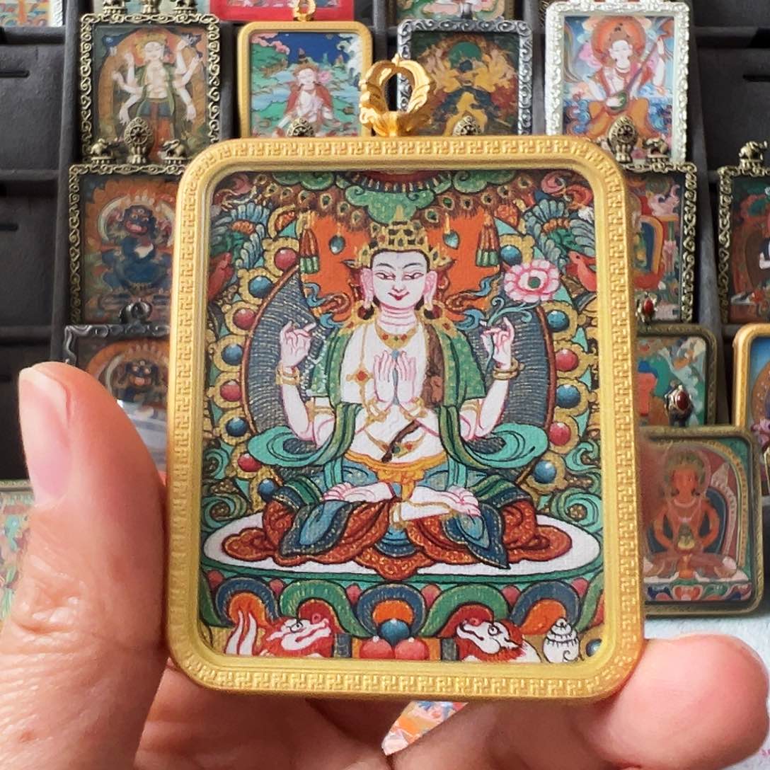 装裱画我*烦西藏唐卡，，，，，，，，，，