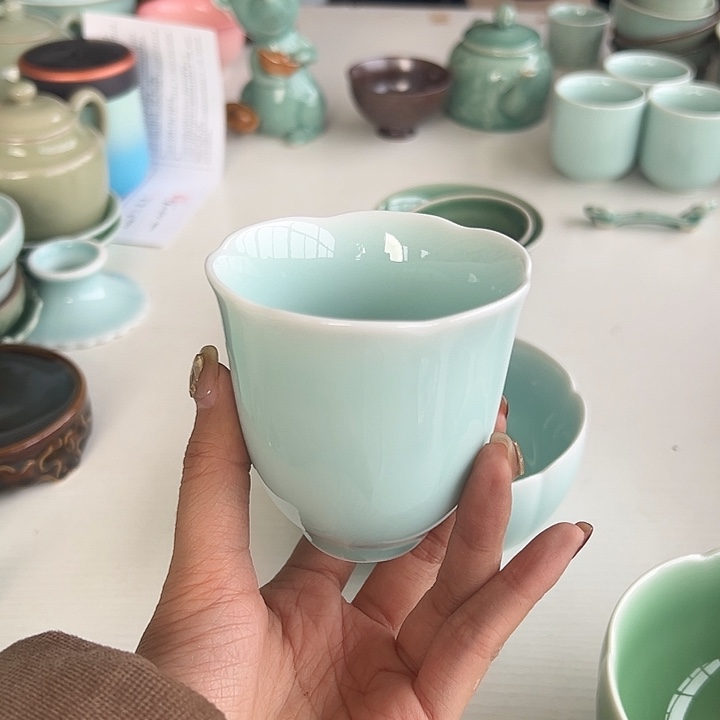 小米茶器龙泉青瓷