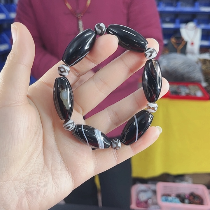 玛瑙手链未镶嵌用***姐丅25缠丝手串瑟珠