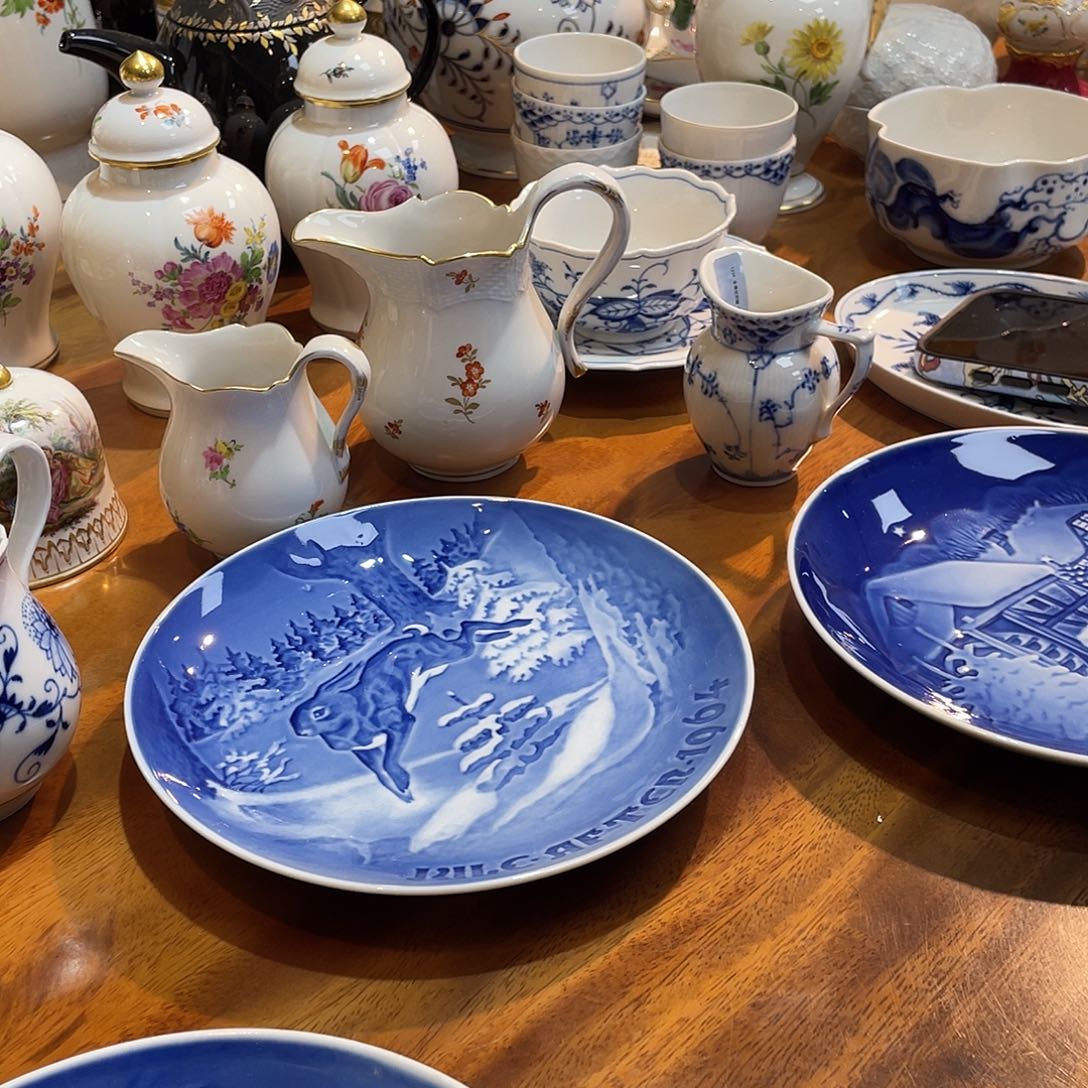 瓷片哥本哈根非手绘