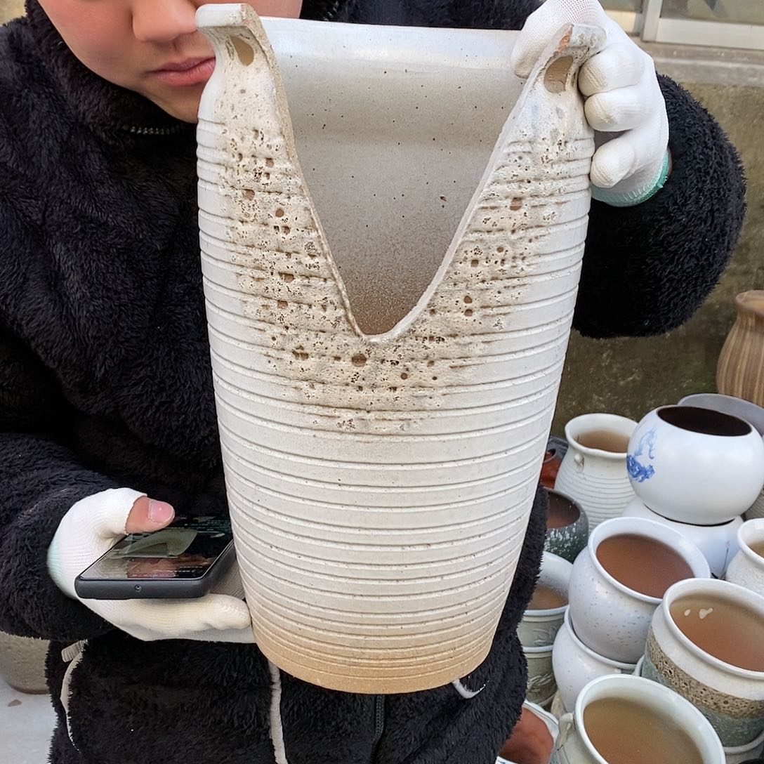 紫砂花盆正品口19高31