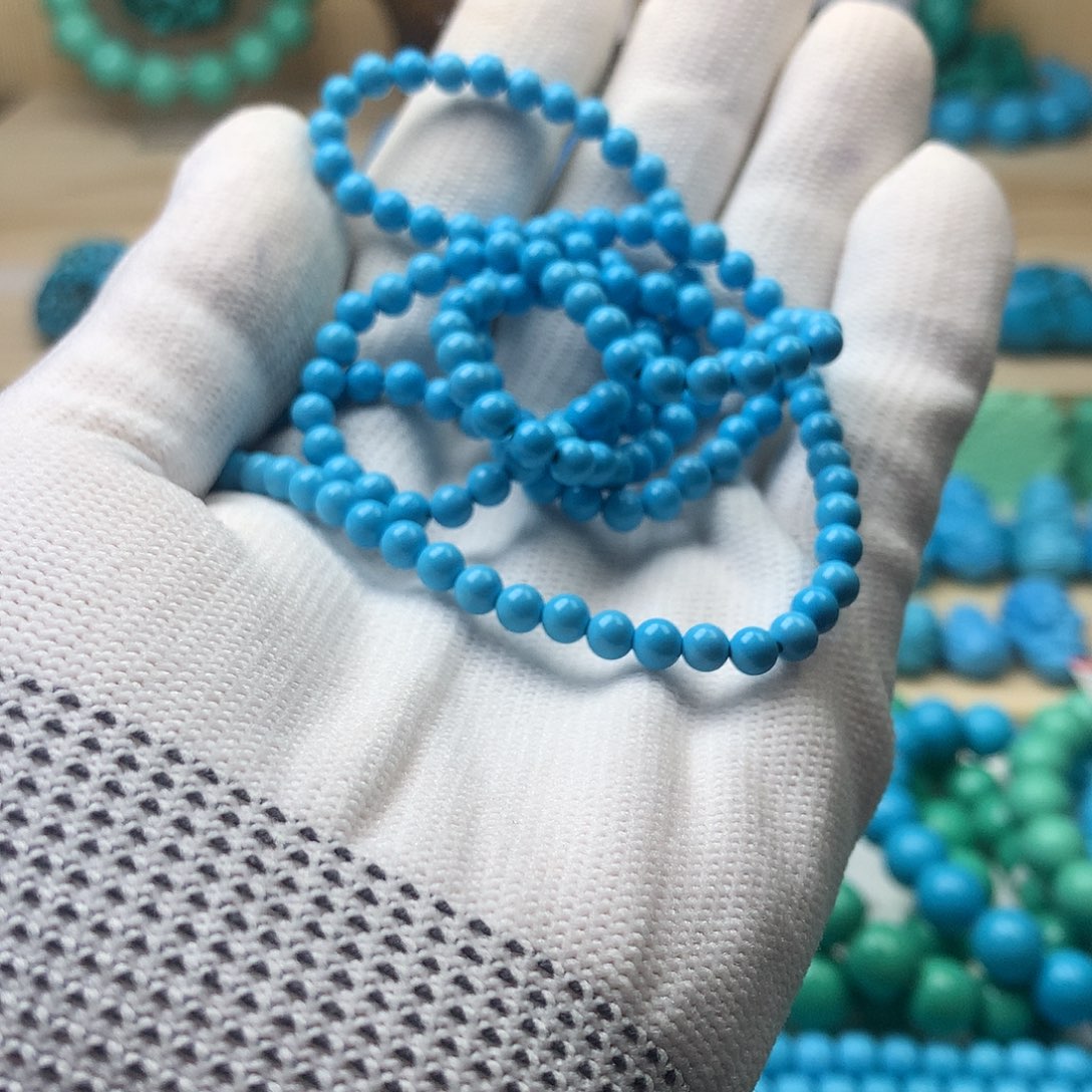 湖北发货批发精挑绿色矿原创手串108雕刻多样性发货 以介绍为准