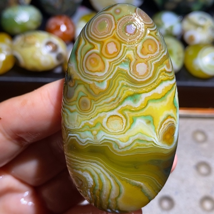 未镶嵌玛瑙/玉髓珠宝半成品173