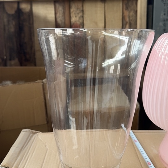 无铅玻璃18*30风灯花瓶福利款