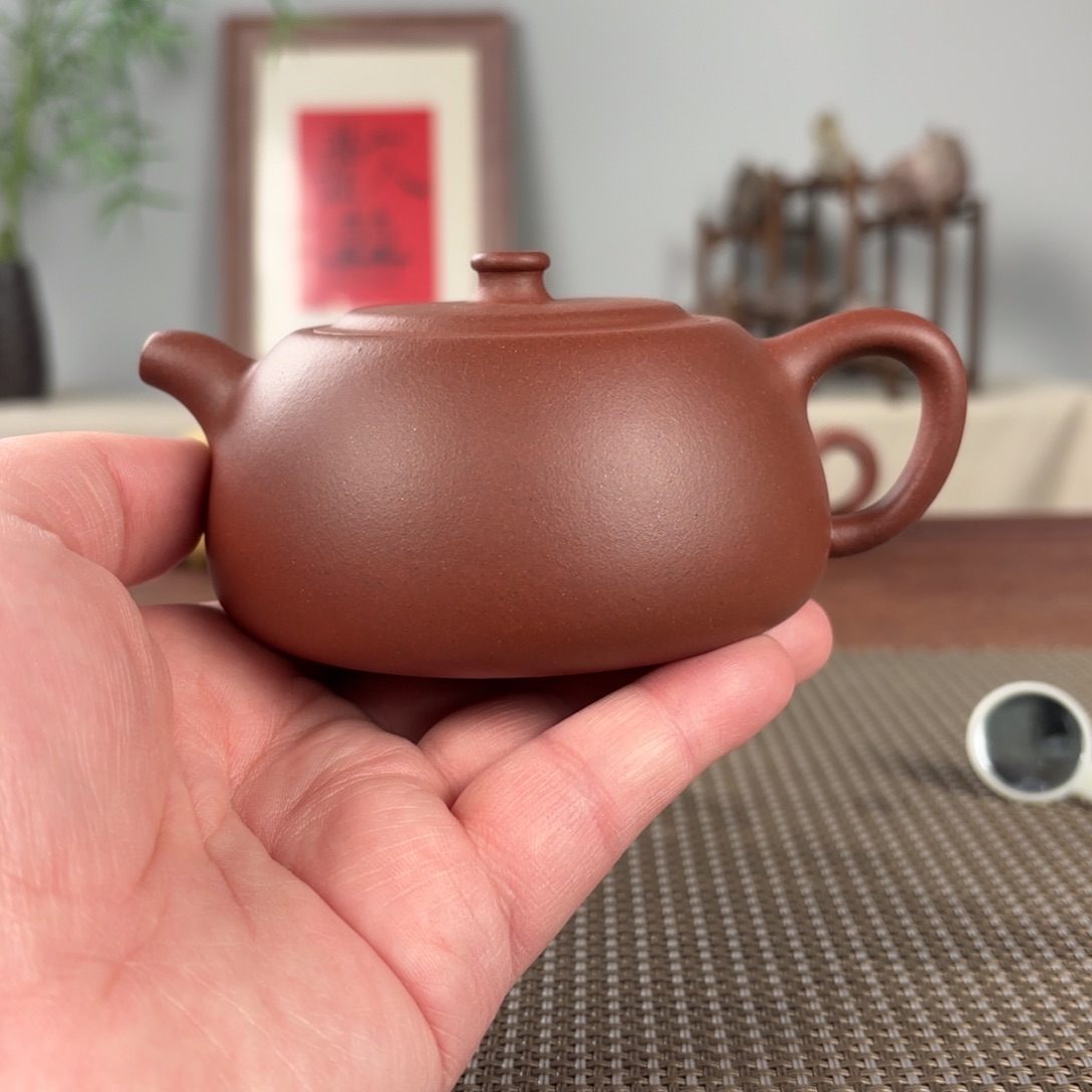 紫砂茶壶黄龙山原矿紫砂壶