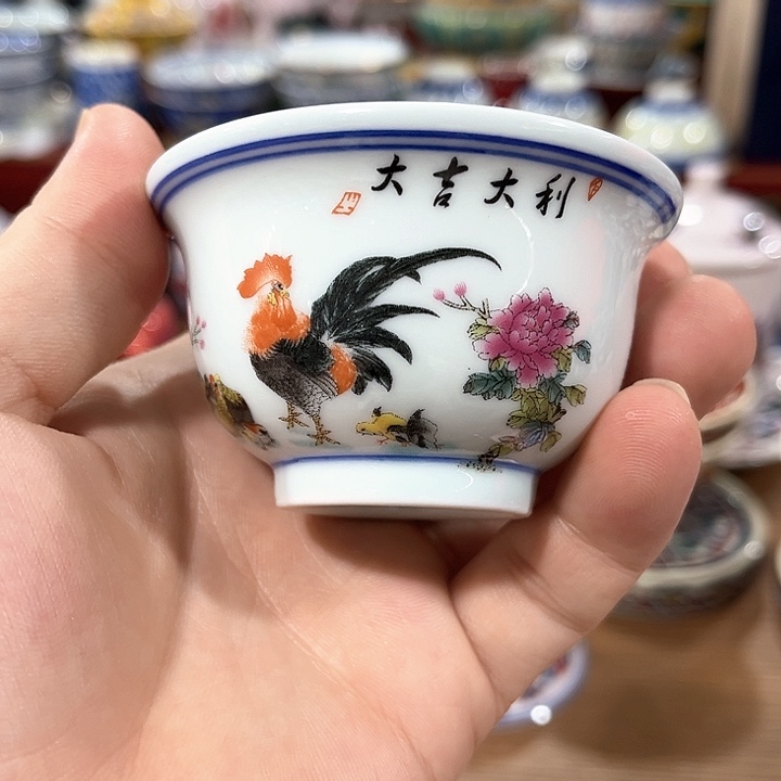 摆件///////景德镇陶瓷杯子。