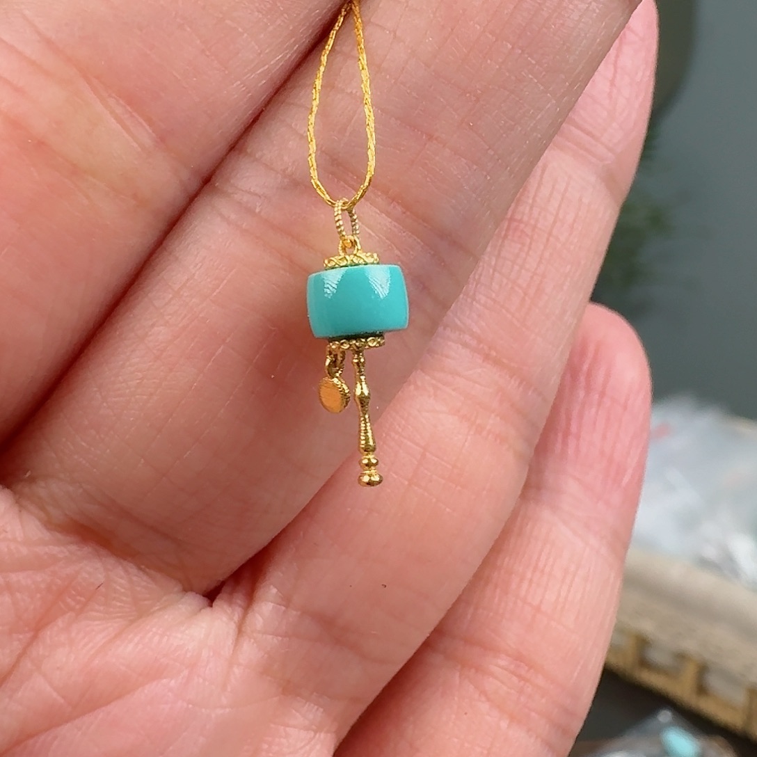 绿松石珠宝奇石未镶嵌