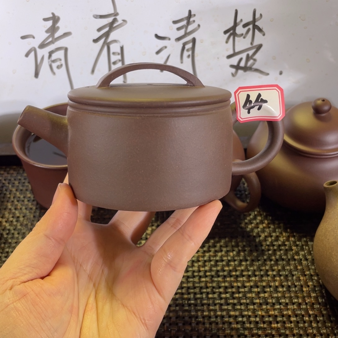 陈***陈茶壶紫砂汉瓦微瑕全手
