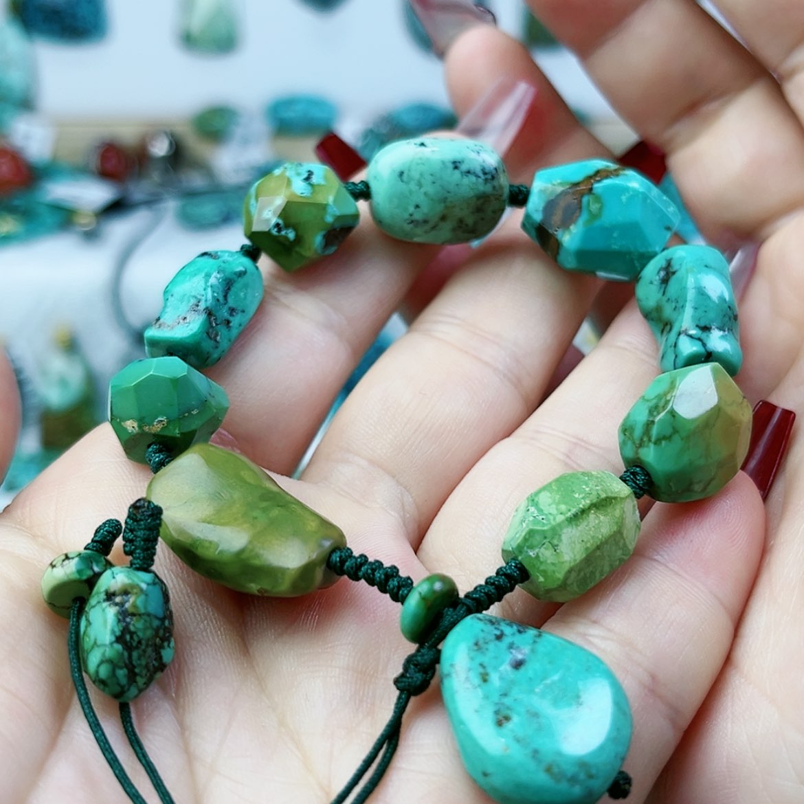 【闪购商品】绿松石珠宝奇石未镶嵌