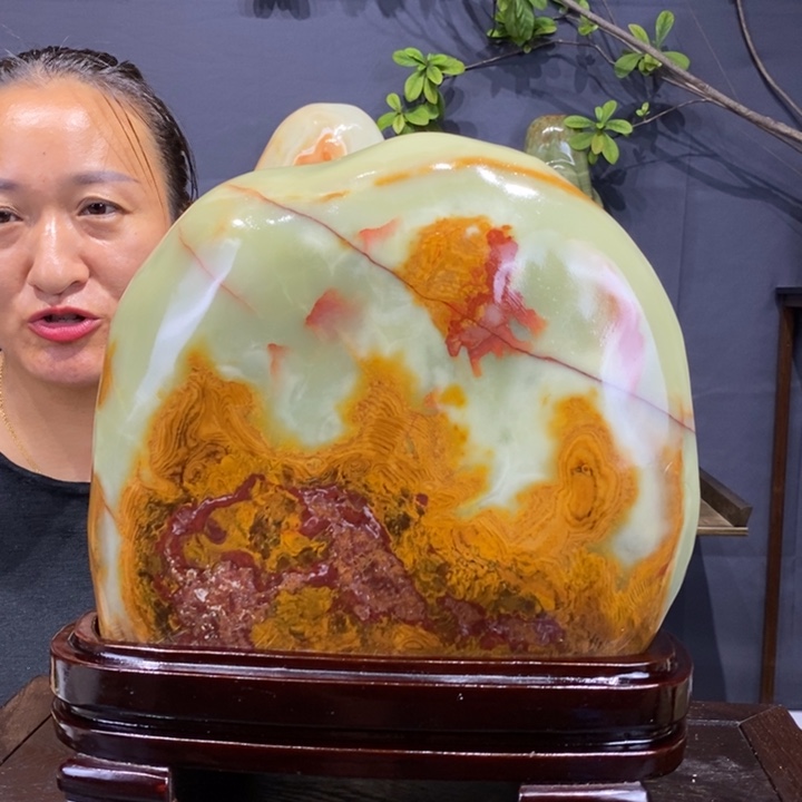 石材精品古青石摆件