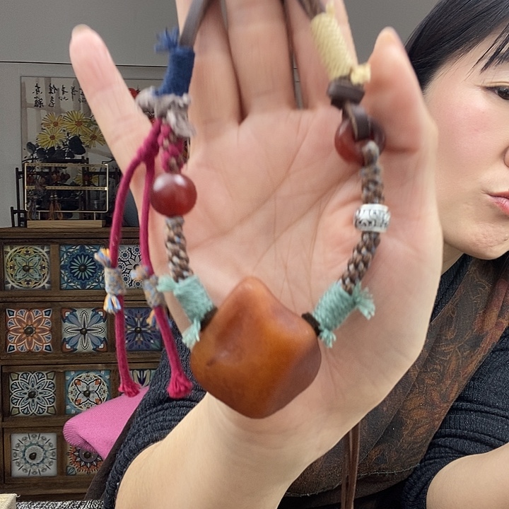 蜜蜡项链未镶嵌项链