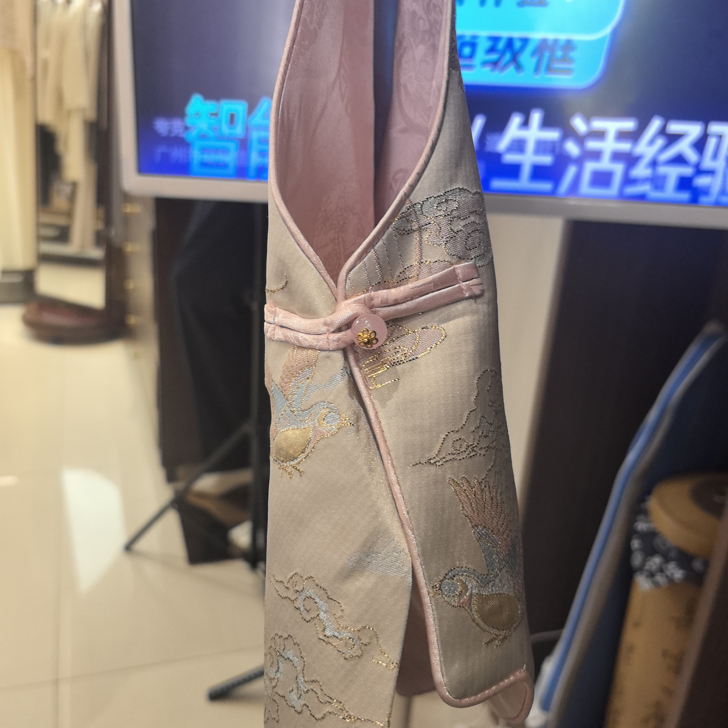 纯色服装宽松短款马甲上衣国风民族风马夹圆领藏服