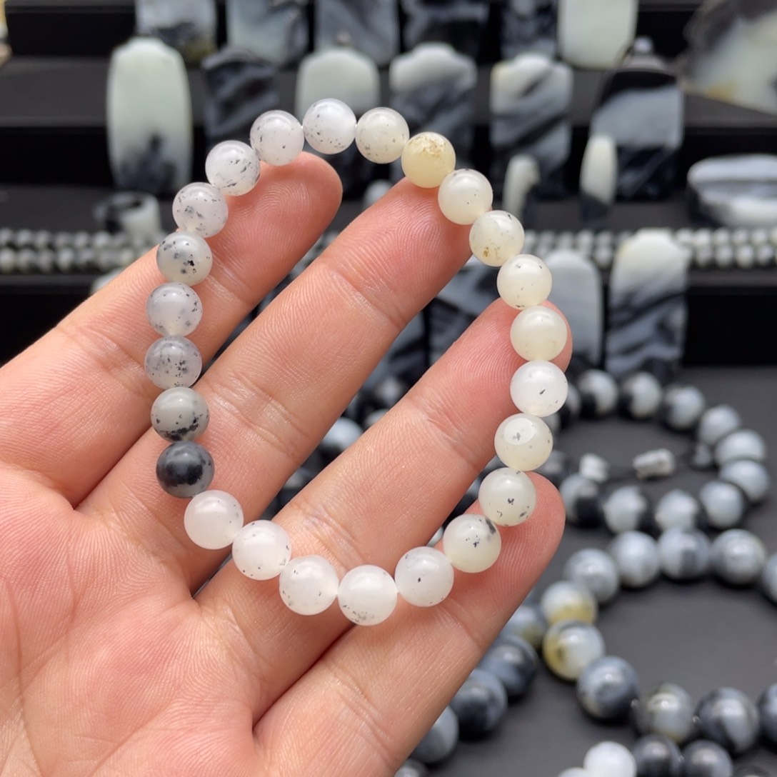 和田玉手串未镶嵌