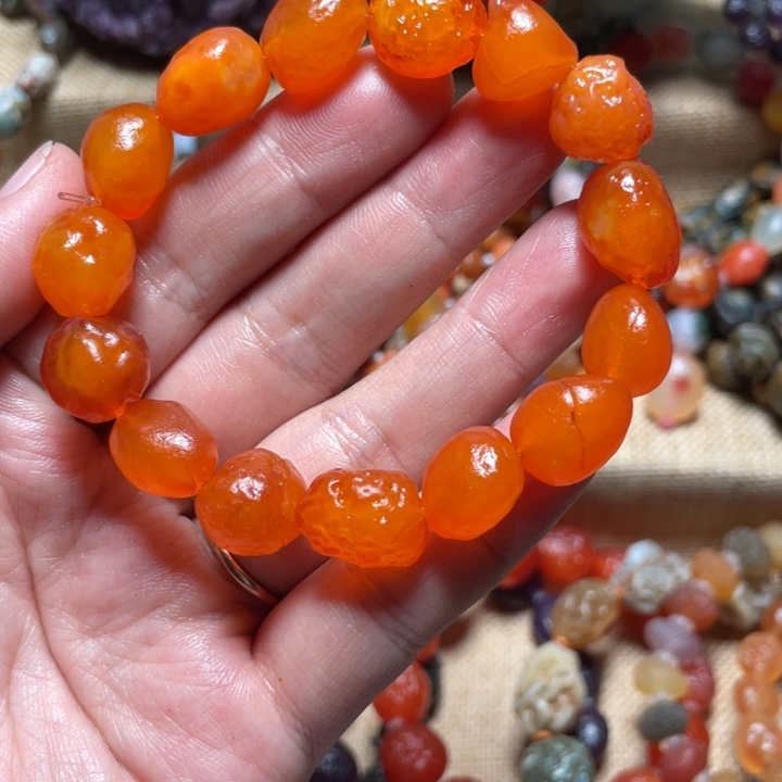 玛瑙/玉髓未镶嵌手链