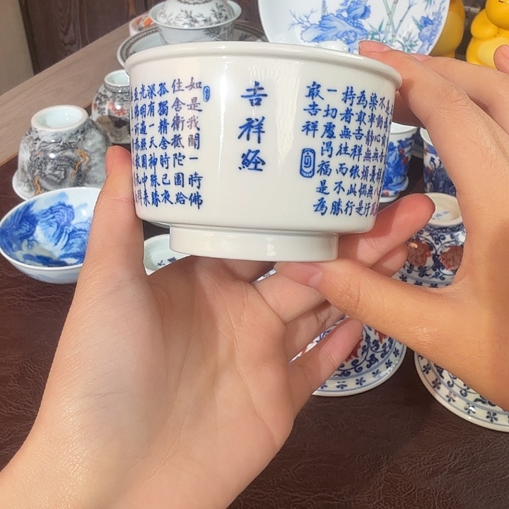 景德镇陶瓷手绘作品