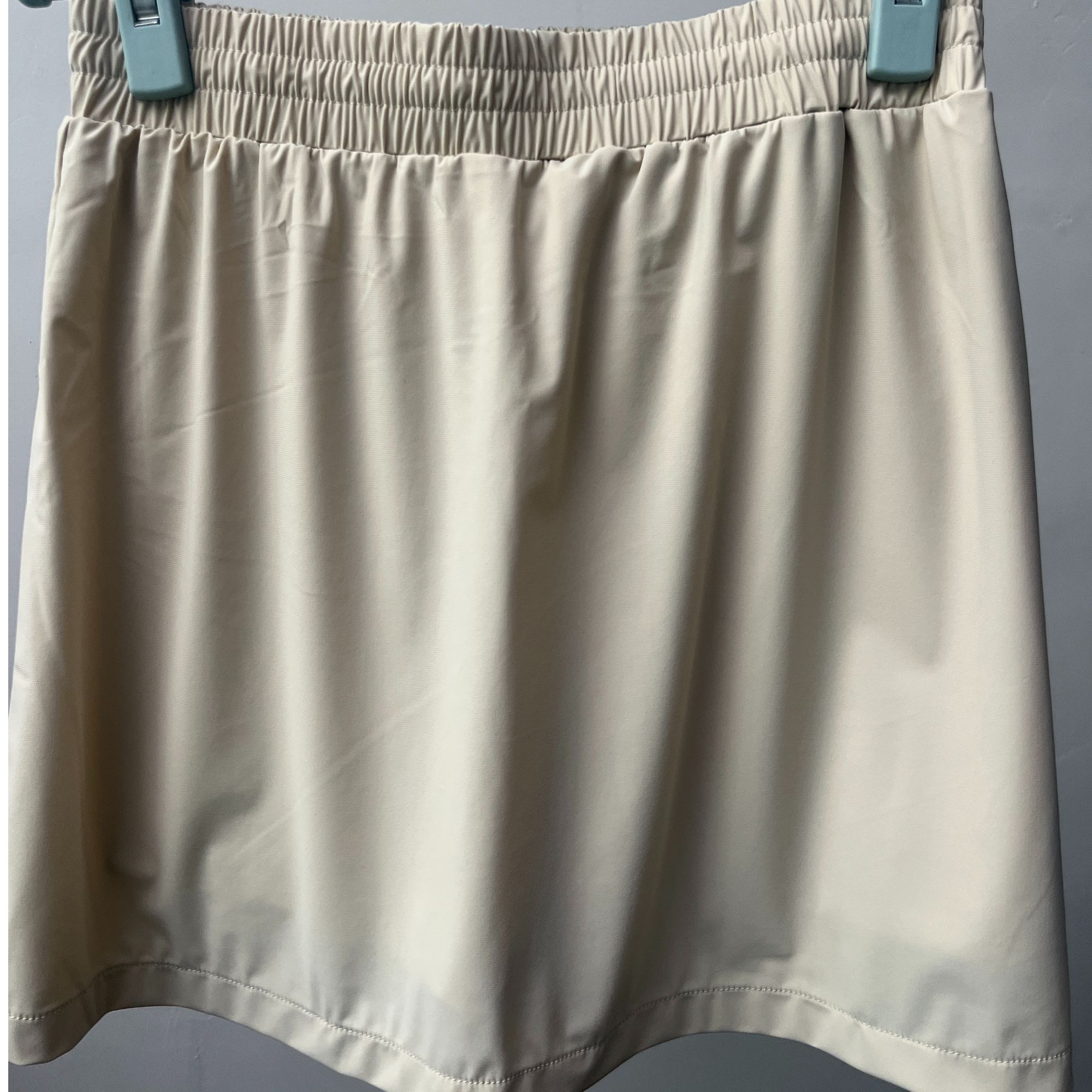 WF122 A字版短裙裙裤一体松紧腰