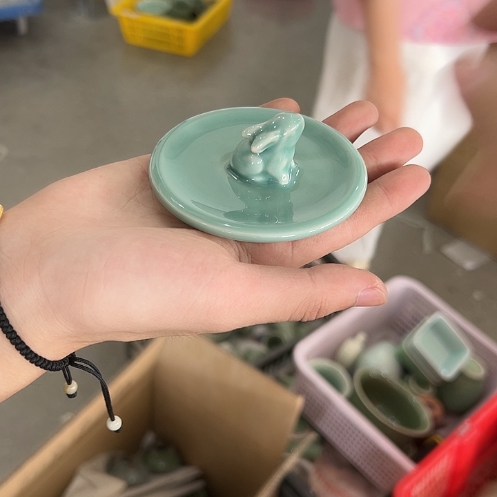 小米茶器龙泉青瓷