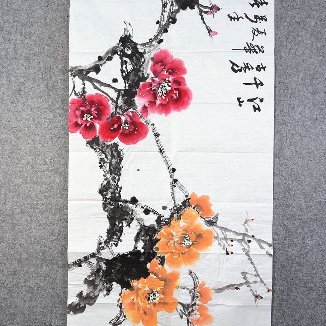 国画009 花鸟是真的可爱啊