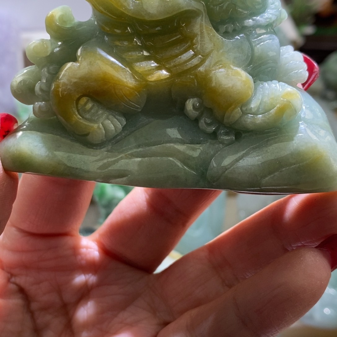 【闪购商品】翡翠颈饰未镶嵌貔貅