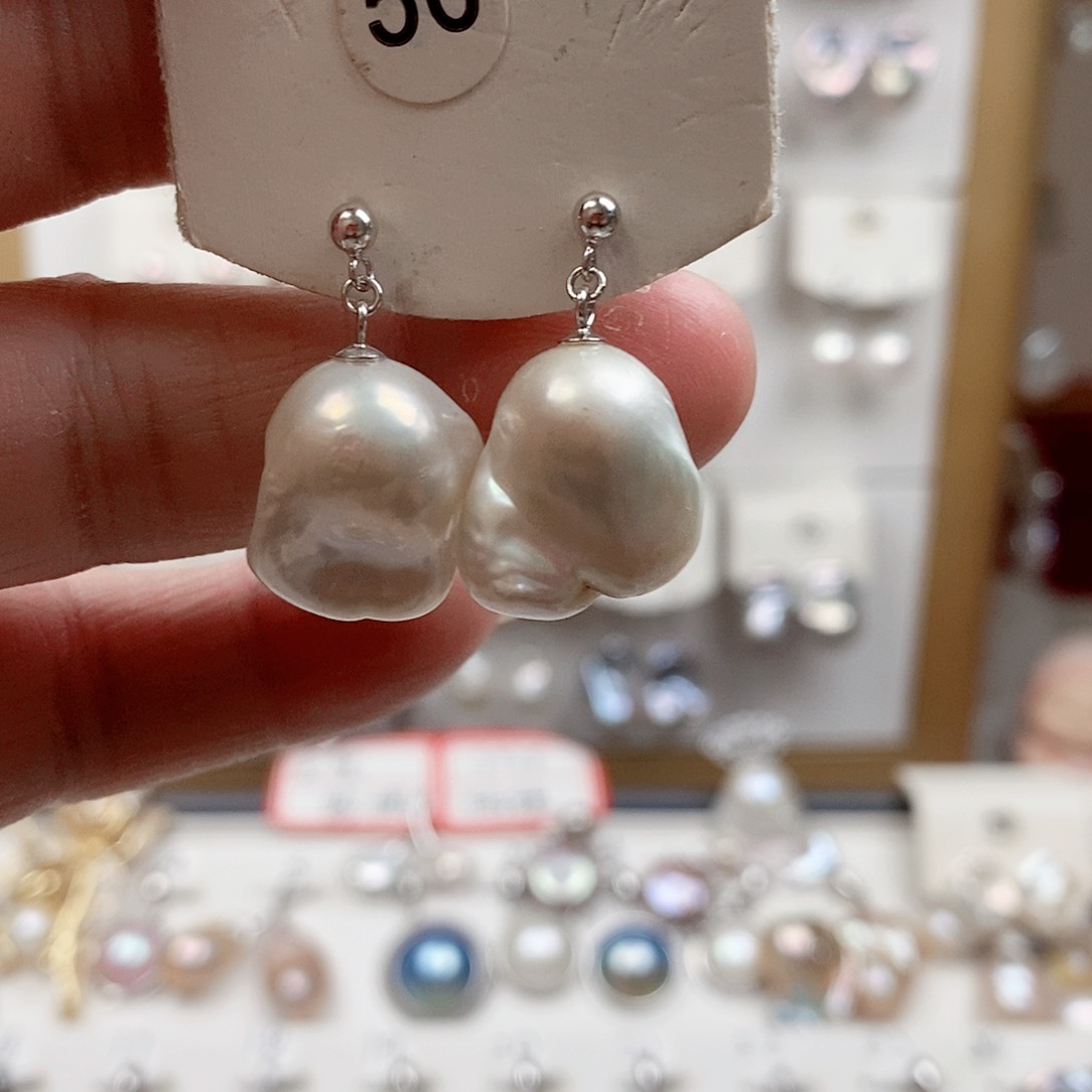 淡水珍珠颈饰银S925镶嵌