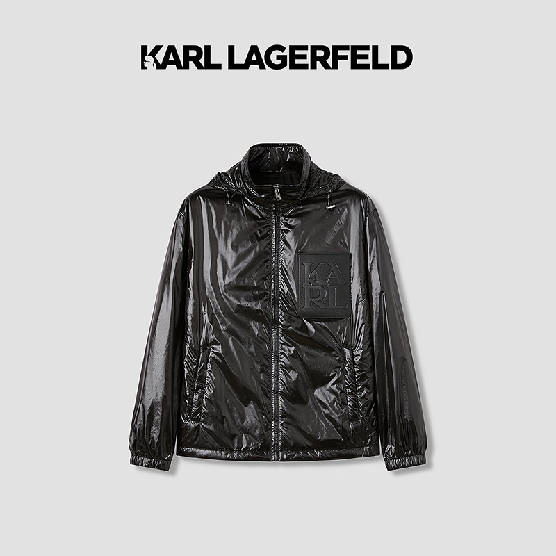 【臻享男装】KARL LAGERFELD卡尔拉格斐冬季棉服老佛爷1K1D70109355