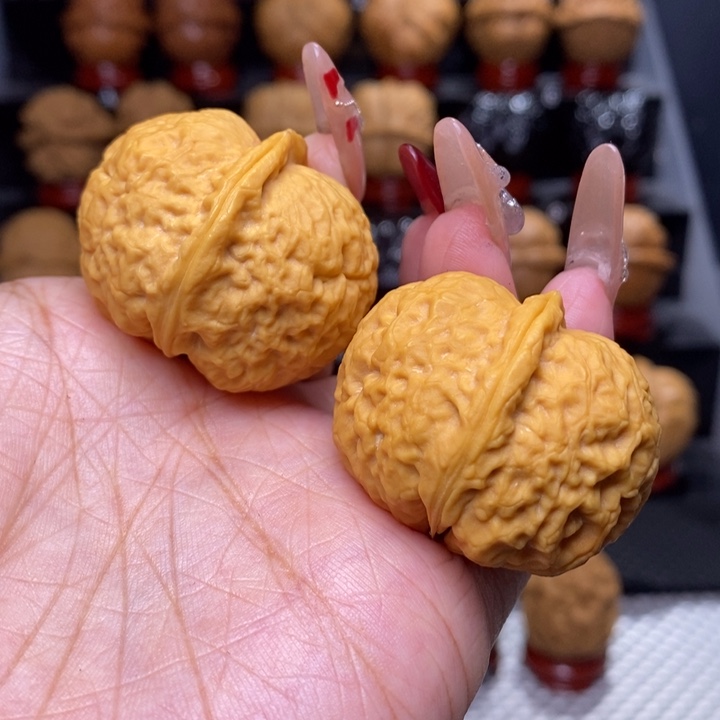 文玩核桃把件石奎元宝22号