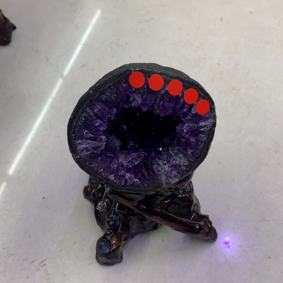 水晶摆件未镶嵌钱袋子