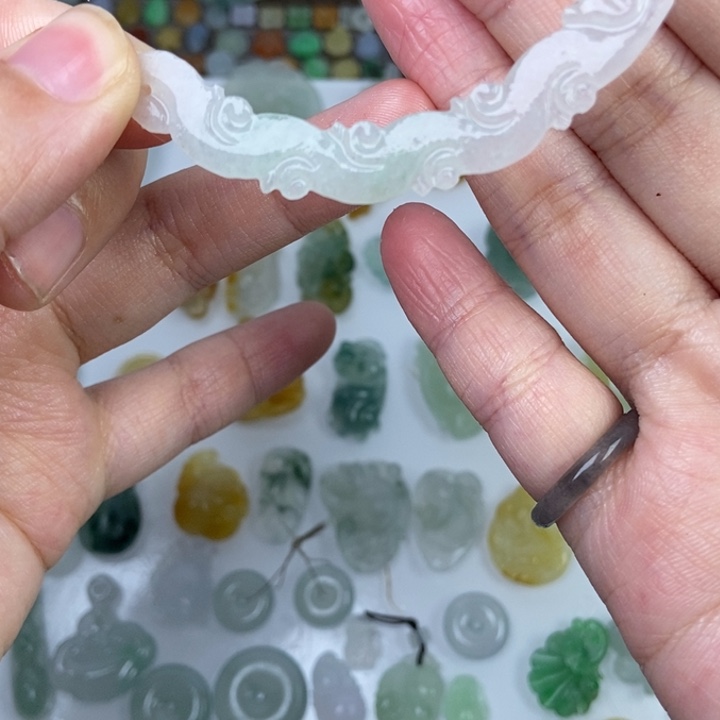 定制翡翠未镶嵌玉衡