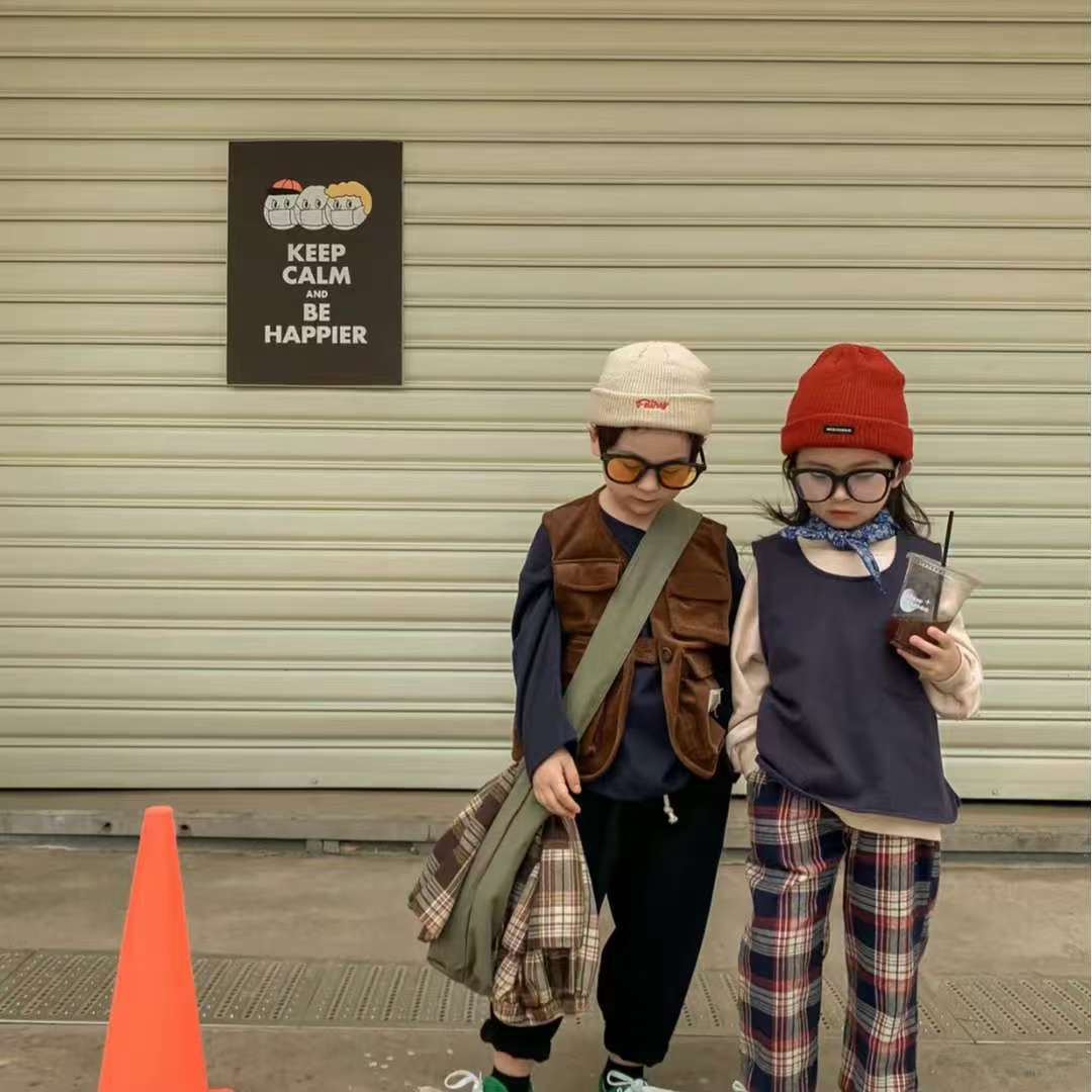 【F003】复古加绒卫衣