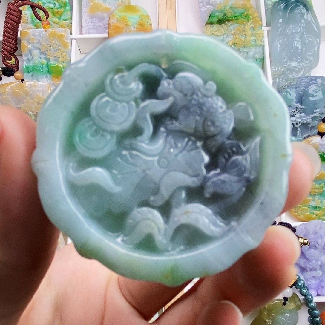 颈饰未镶嵌翡翠翡翠