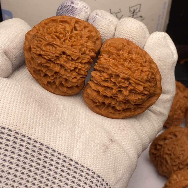 把件文玩核桃三角南疆石43