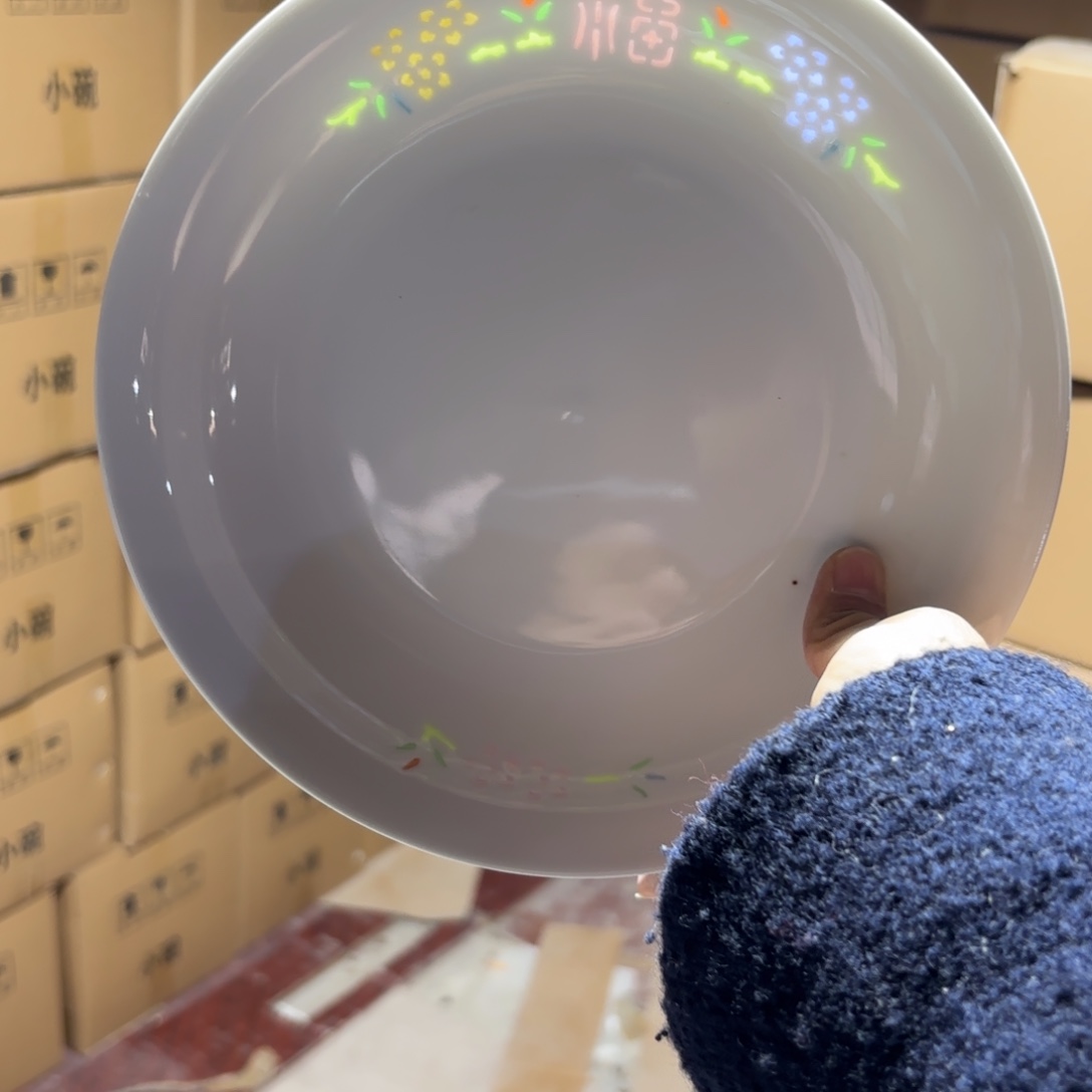 瓷碗景德镇陶瓷两只微瑕