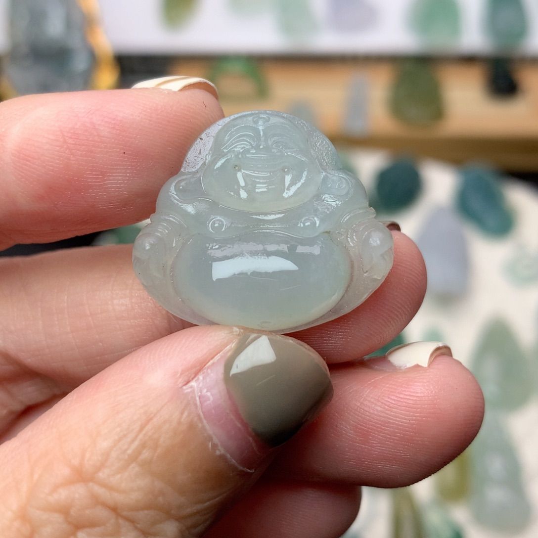 未镶嵌定制翡翠佛公