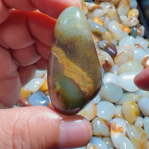 和田玉（糖玉）手链未镶嵌6