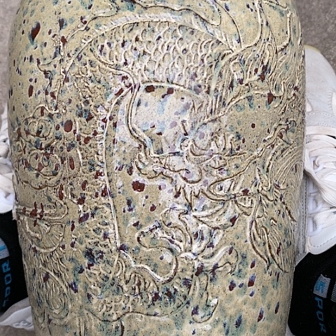 【闪购商品】紫砂花盆高约30口约19